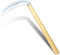 SHANFEEK Grass Sickle Japanese Weeding Hoe Garden Hand Tool Weeding Tools for Garden High-Strength Steel with Solid Wood Handle (Beige)...