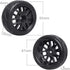 12mm Hex 1/10 On Road Wheels and Tires Soft With Foam Inserts for RC Touring Car Traxxas 4tec 2.0 Tamiya TT02 TT01 Drift, Set of 4...