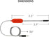 Tenergy Stainless Steel Probe for Solis Smart Food Thermometer - 2 Pack...