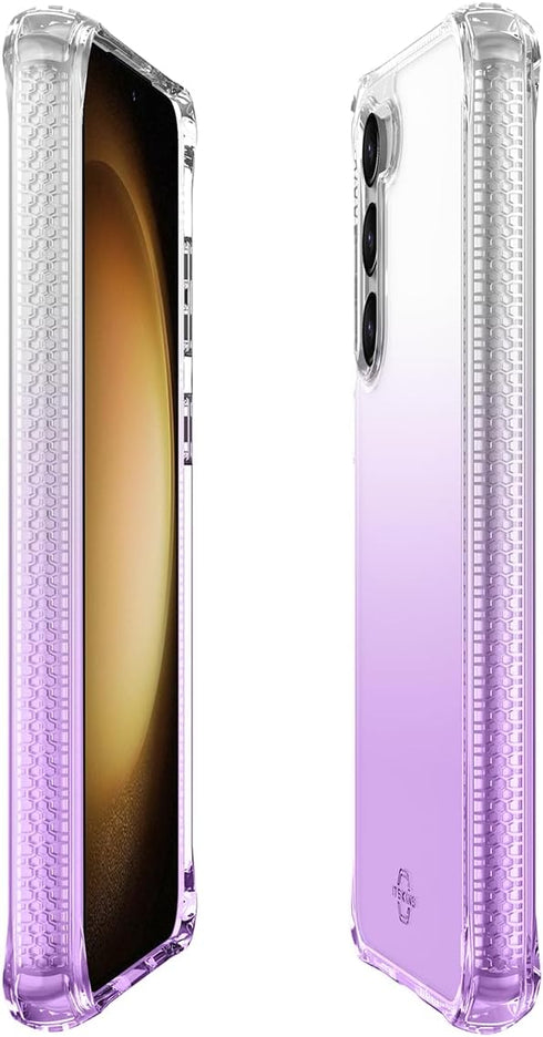 Itskins for Samsung Galaxy S23+ HYBRID R // OMBRE Protective Phone Case, Slim Hybrid Case, Anti-Yellowing, and Heavy Duty Shockproof Cover, Milita...