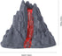 DECHOUS 10pcs Fake Volcano Decor, Volcano Documentary Science Kit Volcano Landscape Model for Scientific Education...