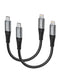 Dasku 1FT USB C to Lightning Cable 12 inch iPhone Charging Cable, Short Fast Nylon Brabied USBC iPhone Charger Cord Compatible with iPhone 14 13 1...