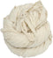 Khadi Cotton Ribbon Yarn- Used for knitting sweaters or scarves,and Unique crafts, Khadi Cotton Natural Matte ribbon yarn 22 Yards -70 Gm......