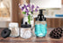 SheeChung Mason Jar Foaming Soap Dispenser-Rustproof Stainless Steel Lid & Foaming Soap Pump, Refill Foam Hand Soap Dispenser Glass for Bathroom K...