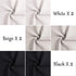Linen Needlework Fabric, Kissbuty 6 PCS Linen Fabric Cloth for Garment Craft Flower Pot Decoration Embroidery Cross Stitch Cloth, 19.6 by 19.6 Inc...