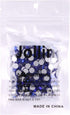 Jollin 288pcs Flatback Rhinestones Glue Fix Crystal Glass Diamantes Gems for Crafting Nail Art Crafts Decorations Clothes Shoes 7.2 mm (ss34, Sapp...