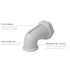 Ubbi Baby Bathtub Spout Guard Cover Faucet Safety Cover for Baby or Toddler Gray...
