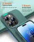 OuXul Designed for iPhone 14 Pro Case,Shockproof Liquid Silicone Protective Phone Case with Soft Anti-Scratch Microfiber Lining Ultra Slim Drop Pr...