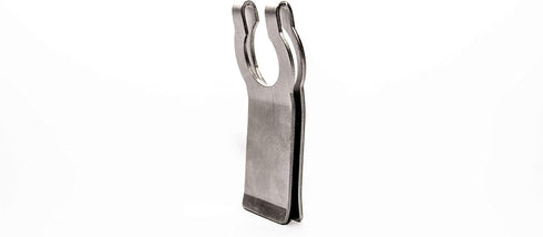 Stainless Steel Wine Glass Holder and Plate Clip - Elegant & Sturdy Wine Saver. Perfect for Dinner or Party. (Pack of 3)...