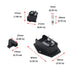 Antrader 6pcs Inlet Module Plug Male Power Socket with 5A Fuse Switch 10A 250V 3 Pin IEC320 C14......