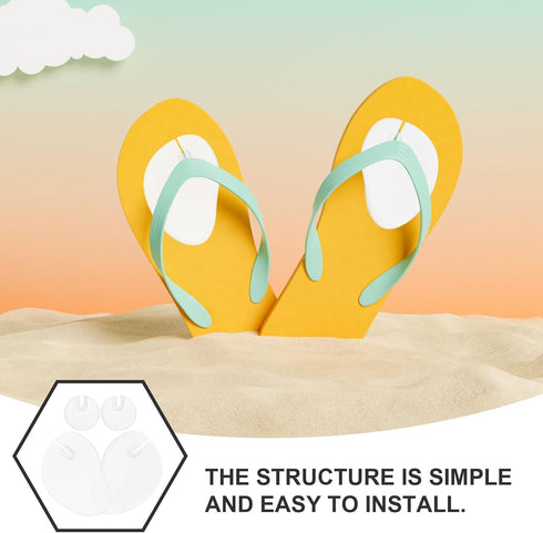 Forefoot Half Insoles Guard Transparent Flip-Flops Cushions Self-Adhesion Shoe Insoles for Foot 3Pairs...