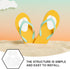 Forefoot Half Insoles Guard Transparent Flip-Flops Cushions Self-Adhesion Shoe Insoles for Foot 3Pairs...