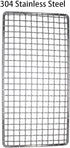 Camping Bushcraft Backpacker Grill Welded Stainless Steel Campfire Cooking Grate High Strength Outdoor Mesh Gear for Camping, Hiking, and Backpack...