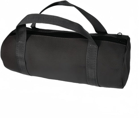 12 Inch Canvas Tool Bag, Wide Mouth Tool Storage Bag, Large Capacity Tool Tote Bag for Electricians, Power Tool Organizer Bag Pouch, Small Tool Ba...