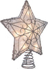 Kurt Adler UL 10-Light Metal Trimmed Capiz Inspired Star Treetop...