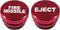 2 Pcs Metal Cigarette Dust Cover, Car Decoration Accessories, Aluminum Alloy Dust Cover Cap Universal Replacement Accessories Suitable for Most Ca...