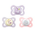 MAM Variety Pack Baby Pacifier, Includes 3 Types of Pacifiers, Nipple Shape Helps Promote Healthy Oral Development, 3 Pack, 0-6 Months, Girl...