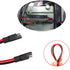 5 Pack 12" 12 Gauge 2 Pin Quick Disconnect Audiopipe Polarized Wire Harness, Heavy Duty SAE Connector Bullet Lead Cable...