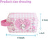 Kawaii Cartoon Travel Cosmetic Bag, Waterproof Large Capacity Cosmetic Pouch, Cute Anime Makeup Bag with Zipper, Foldable Storage Bags Makeup Pouc...