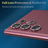 Diamond Series Galaxy S22 Ultra Camera Lens Protector Aluminium Alloy Ring 9H Tempered Glass Anti Scratch Decorative Camera Cover for Samsung Gala...