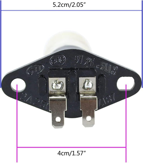 Small Microwave Oven All-in-one Led Bulbs with 2-Pin Base 230V 20W High Temp Appliance Lighting Bulb Parts and Accessories for Old Microwave Oven ...