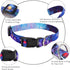 Dog Collar with The Diamond Pattern for Small Medium Large Dogs, Adjustable Soft Puppy Collars with Quick Release Buckle (M Neck 13.0''-19.7'')...