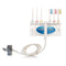 Water Flosser for Family Use 3 Jet Tips & 3 Toothbrush for Faucet & Shower, Oral Irrigator Non-Electric Safety , Dental Oral Care Tooth Cleaning...