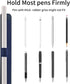 CCSmall Stylus Pen Pencil Holder Elastic Pocket, Wrist Strap Wrist Design Elastic Adhesive Pen Sleeve Attached to Cases, Notebooks Journals Calend...