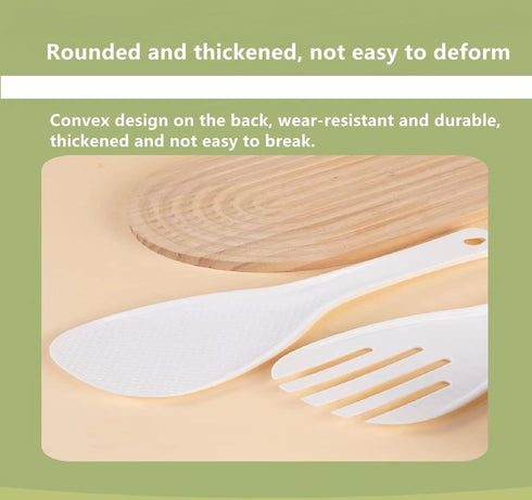 Extra Large Non Stick Plastic Rice Paddle Spatula, 11-3/4" Long, 1 pcs per case...