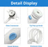Replacement Hose and Handle Parts for Waterpik, Waterpik Replacement Parts - Waterpik Water Flosser WP-100 WP-300 WP-660 WP-900 Series Oral Hygien...