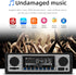 Classic Single Din Car Radio with Car Bluetooth BT,Car Stereo FM Radio,Hands Free Calling,Car Mp3 Player,Voice Control,USB,SD,AUX Port,Audio Recor...