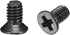 uxcell M2.5 x 5mm Phillips Screw Fasteners Black for Laptop PC TV Fan Switch 500pcs...
