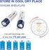 KBT 4Pack 3.6V ER14505 Lithium Li-SOCL? Battery, 2700mAh High Capacity AA Size Non-Rechargeable Battery for Sensor Water Electricity Meter Gas PLC...