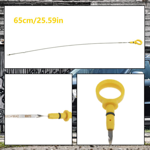 53034186AD Engine Oil Dipstick Fit for Jeep Grand Cherokee with 5.7L HEMI Fit for Dodge Durango with 5.7L HEMI 2011-2015,Dip Stick for Checking Oi...