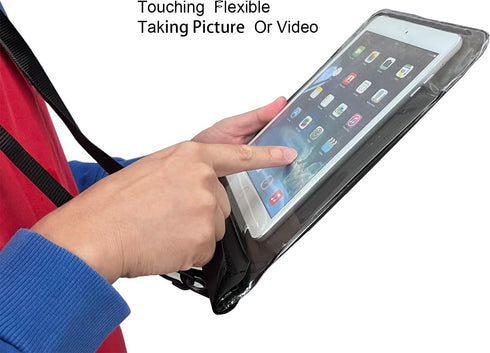 Floating Waterproof Tablet case For Ipad pro12.9 inch Galaxy Tab S8+/S9+ 12.4" Surface Pro X/9/8/7/6 Tablet Dry Bag Pouch For tablet and eReader u...