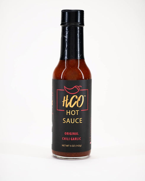 HCO Hot Sauce - Mild, Smoky and Slightly Sweet. A cross between Chili Sauce, Hot Sauce and BBQ Sauce. Pizza, pasta, wings, eggs and much more. Hot...