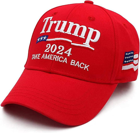 Trump Hat Trump Merchandise maga Hat Trump Hat 2024 Embroidered Adjustable Baseball Cap...