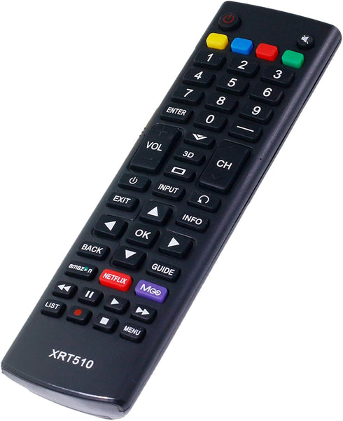 AIDITIYMI XRT510 New Replacement IR Remote Fit for Vizio Smart TV M321i-A2 M401i-A3 M471i-A2 M501d-A2 M501d-A2R M501d-A2 M501d-A2R M551d-A2 M551d-...