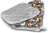 Basset Hound Florals Oven Mitts and Pot Holders, Heat Resistant Kitchen Bake Gloves Safe Mats 2 Pieces, Soft Cotton Lining with Non-Slip Surface f...