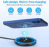 WAITIEE Magnetic Wireless Charger for iPhone 15 Pro Max Plus 14 Pro Max Plus 13 Pro Max 12 Pro Max, AirPods 3/2/Pro,Fast Wireless Charger Pad with...