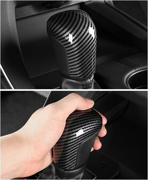 Trim for Toyota Camry 2018-2023? Corolla Avalon 2019-2022 Accessories Auto Gear Shift Knob Cover Trim Cap Protector Interior Sport Style - Carbon ...