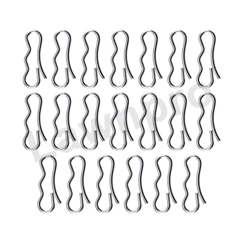 738-04155 Shear Pins(1/4" x 1-3/4") with Clips Compatible with Craftsman/Troy-Bilt/Yard-Man 900 Series Two-Stage Snow Thrower Models, 2007 and Aft...