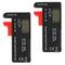 2 Pack Battery Tester?Digital LCD Universal Battery Tester (Model: Bt - 168 PRO), Portable Battery Checker Battery Tester for AA AAA C D 9V 3.7V 1...