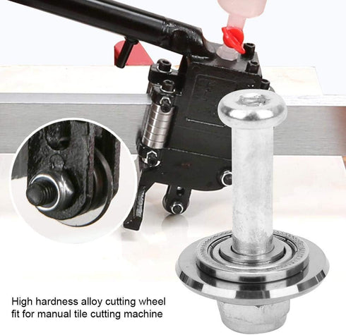 Manual Tile Cutting Machine Cutter Head Cutter Wheel Tile Floor Tile Brick Cutter Wheell Cutting Machine 12000/20000m(Silver)...