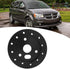 KIMISS Steering Wheel Pad, Universal Steering Wheel to Grant 3 Hole 0.5in Hub Spacer Pad for 6 Hole Adapter(Black)...