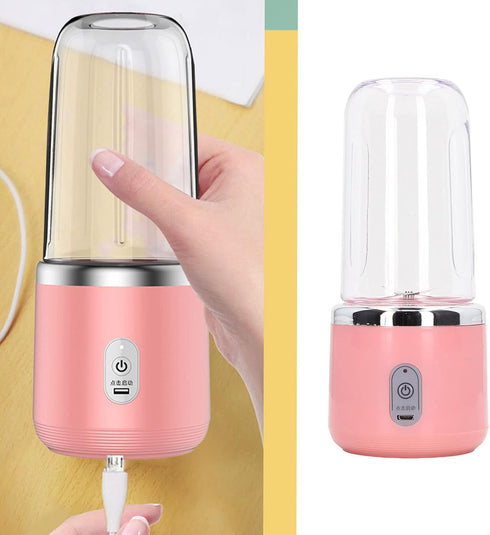 FLEXMAN 300ml Cordless Portable Blender, 6 Blades 22000Rpm USB Rechargeable Personal Blender, Travel Blender with 1500mAh Lithium Battery for Ice ...