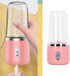 FLEXMAN 300ml Cordless Portable Blender, 6 Blades 22000Rpm USB Rechargeable Personal Blender, Travel Blender with 1500mAh Lithium Battery for Ice ...