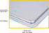 Rabbits Cooling Mat, Self Cooling Mat Pad for Hamster Guinea Pig Chinchilla Bunny Kitten Cat and Other Small Animals, Pet Cool Plate Ice Bed, Rapi...