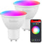 Avatar Controls GU10 Smart Bulb 2 Pack, Alexa GU10 LED Light Bulb, 50W Halogen Equivalent Light Bulbs, 5W 2700K-6500K Dimmable Wi-Fi Track Light B...