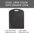 Dexas Decorator House SuperBoard Cutting Board with Rounded Corners, 12 by 16 inches, Heavy Granite...